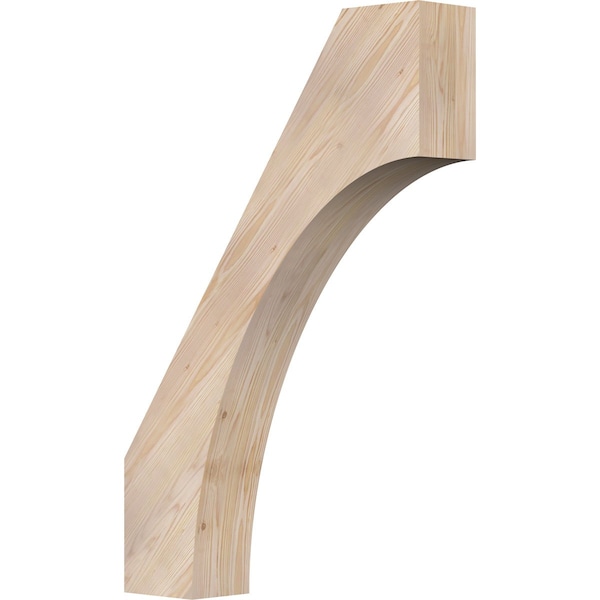 Ekena Millwork 5 1/2"W x 26"D x 38"H Westlake Smooth Knee Brace, Douglas Fir BRC06X26X38WTL00SDF - main